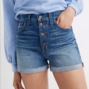 Madewell High Rise Shorts